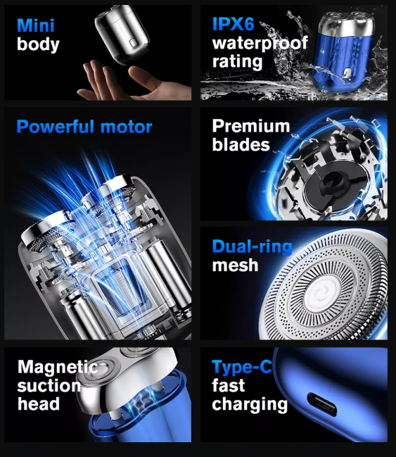 Mini men's shaver - Zenith Shop