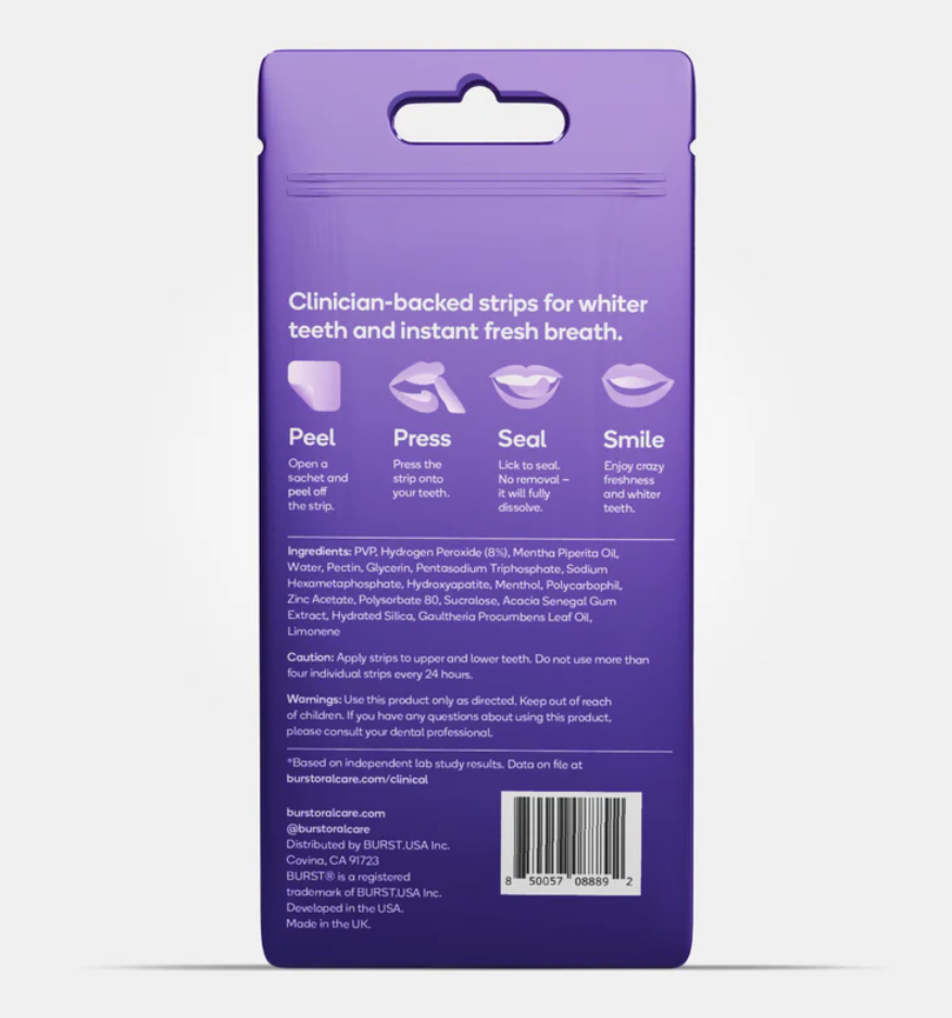 2 BOX OF Teeth Whitening Breath Strips - Zenith Shop