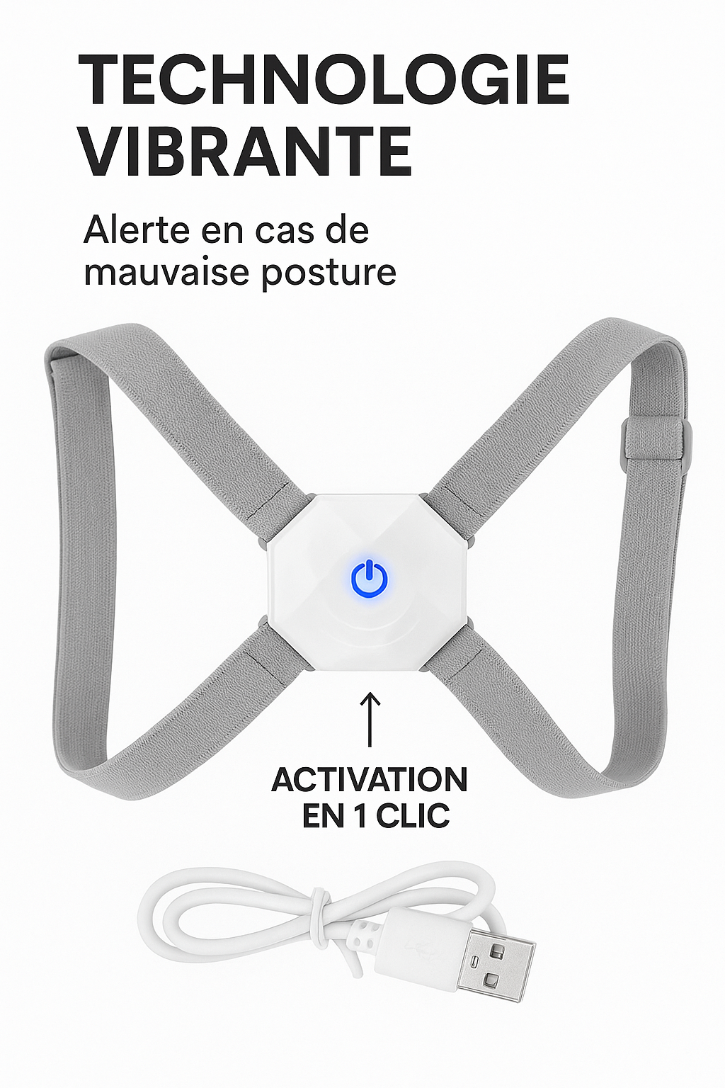 Eviter les douleurs au dos avec le correcteur de posture agréable à porter