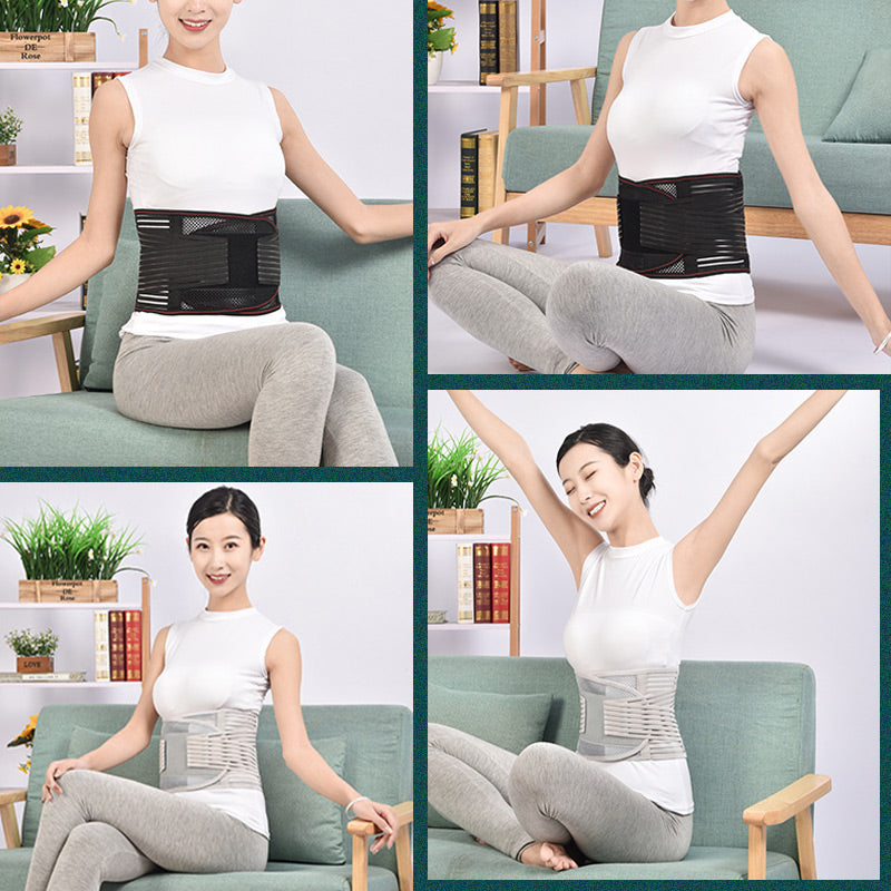 Support Respirant pour la Taille avec Plaques d'Acier