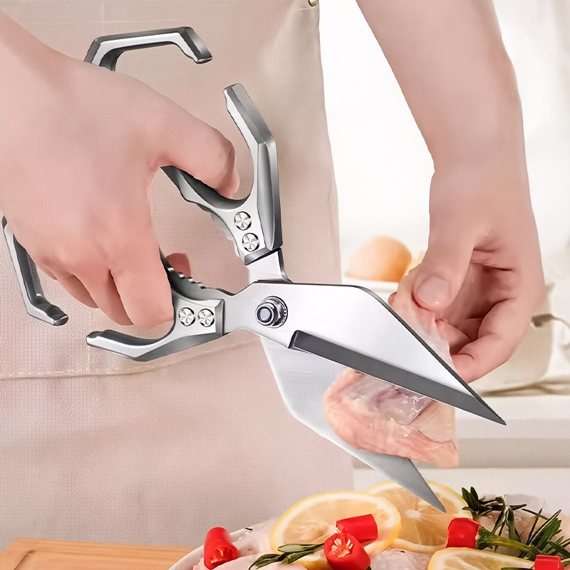 🏆💥Super Soldes: Ciseaux de Cuisine Multifonctionnels à 50 % de Réduction !