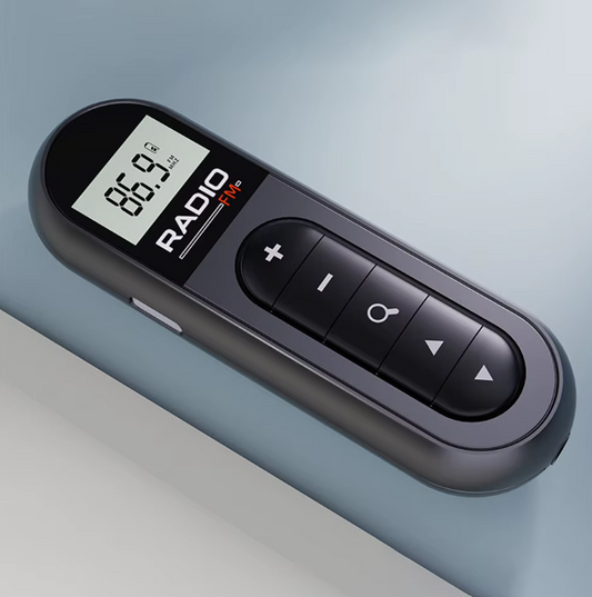 Mini Radio de Poche Rechargeable avec Clip