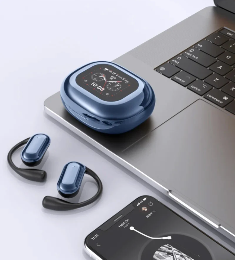 Ecouteur sans fil avec écran digital