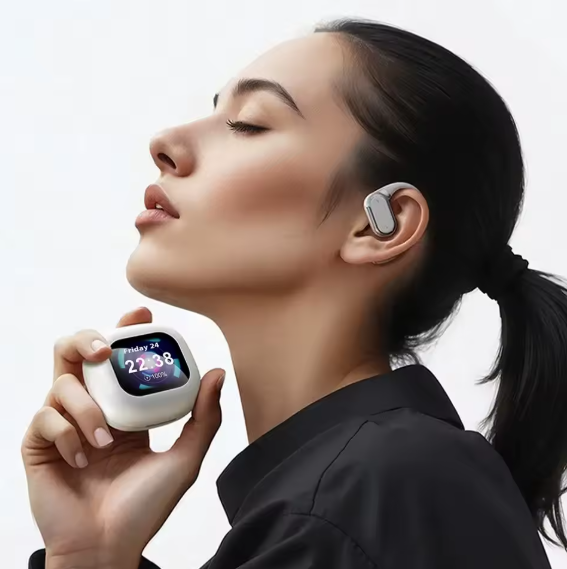 Ecouteur sans fil avec écran digital