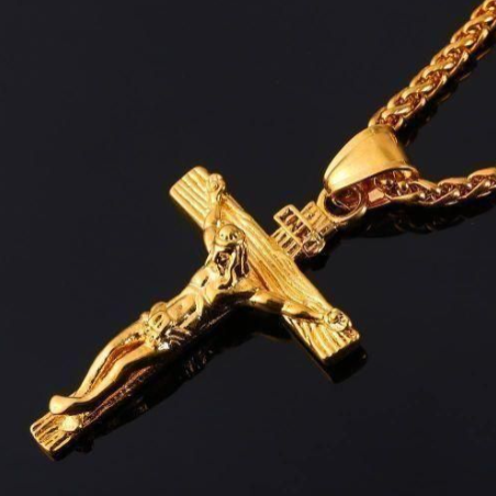 Collier Jésus Christ en Or Massif