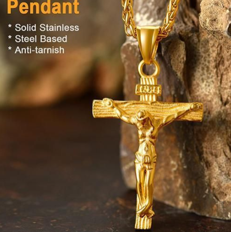 Collier Jésus Christ en Or Massif