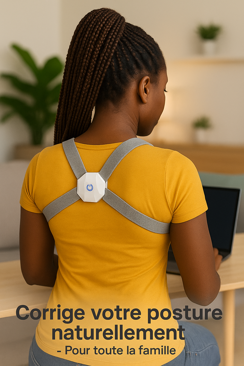 Eviter les douleurs au dos avec le correcteur de posture agréable à porter