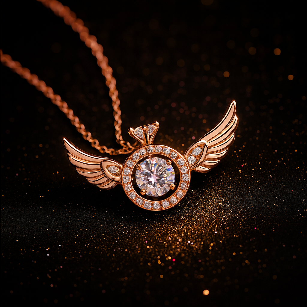 Collier Crystal Or et Argent