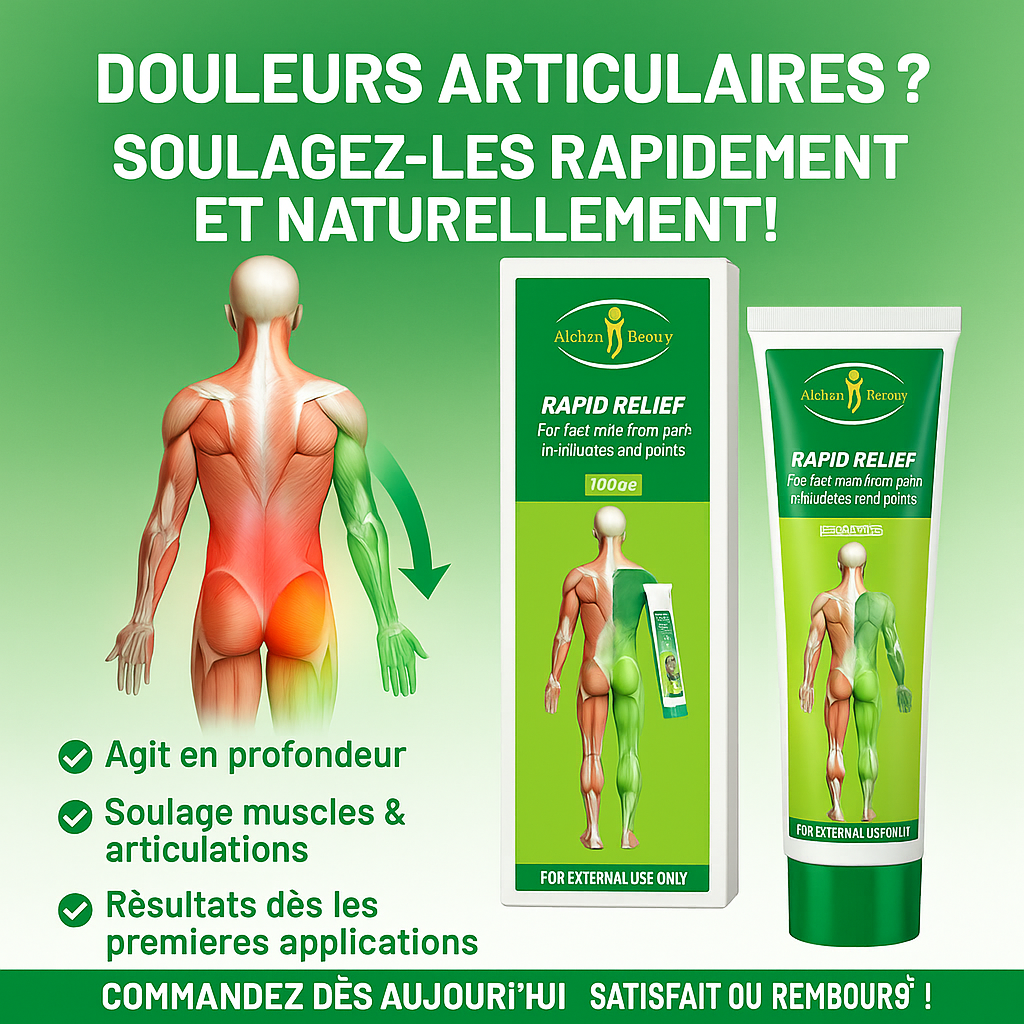 Rapide relief: Soulagez vous des douleurs instantanément