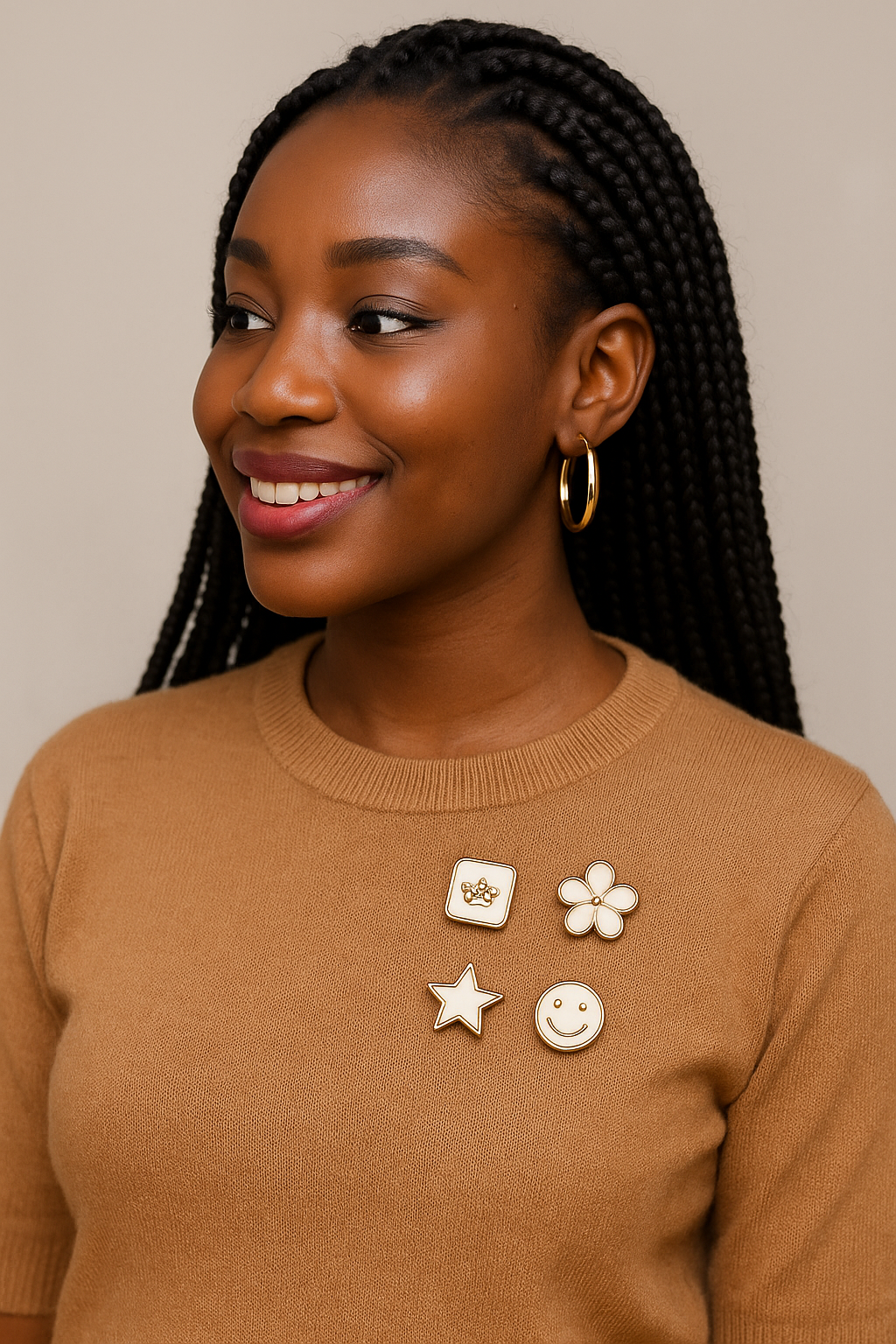 Démarquez vous avec les broches de fixations de vêtements