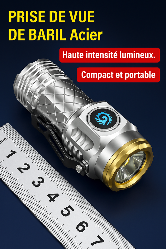 Lampe de poche à batterie rechargeable : la revolution des lampes de poche