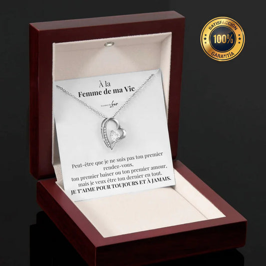 Collier Amour-Éternel™ pour mon amour (avec lettre spéciale)