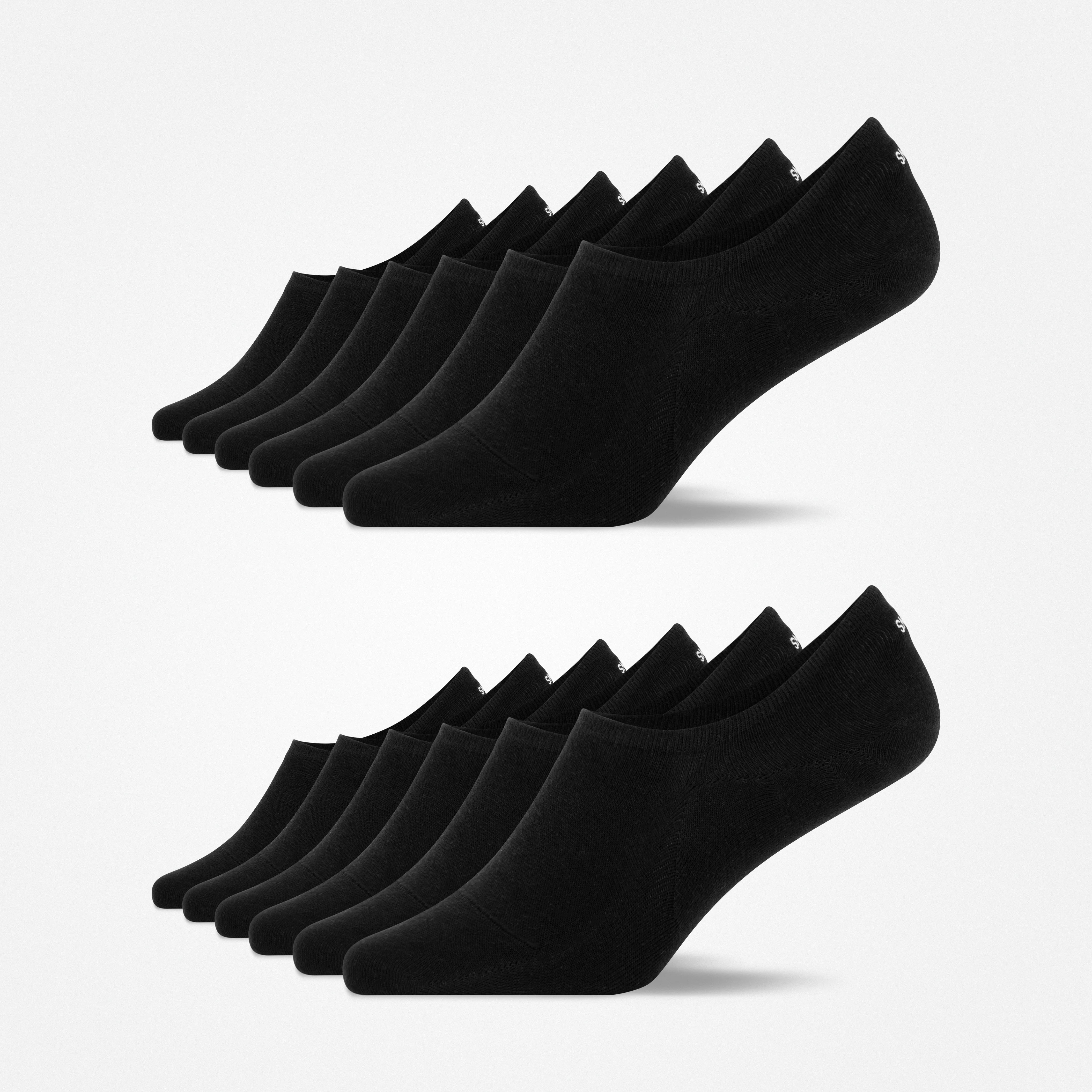 Chaussettes respirantes innovantes | Noir et blanche LOT DE 2