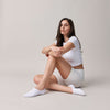 Chaussettes respirantes innovantes | ( Lot de 2: noir et blanc)