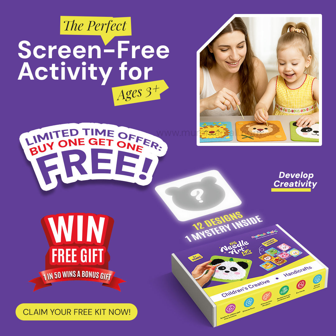 Needle Art Kit – Set de Créativité DIY pour Enfants